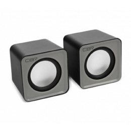 CBR CMS 90 Grey, Акустическая система 2.0, питание USB, 2х3 Вт 6 Вт RMS , материал корпуса пластик, 3.5 мм линейный стереовход, регул. громк., цвет серый
