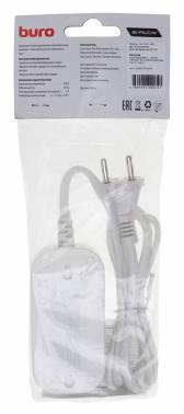 Сетевой удлинитель Buro BU-PSL2.1/W, 1.5м, белый