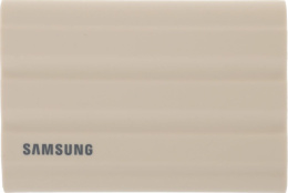 2ТБ Внешний диск SSD Samsung T7 Shield, USB-C, запись - 1000МБ/с, чтение - 1050МБ/с, бежевый [mu-pe2t0k/ww]