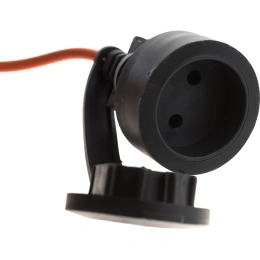 Удлинитель на рамке Gigant б/з ПВС 2х0,75 6A 10м IP 44 INDUSTRY EG PE-007