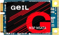 Накопитель SSD Geil M3P 1TB M3PFD09I1TBA M.2, mSATA, 3D QLC NAND, скорость чтения/записи: 500/500MB/s