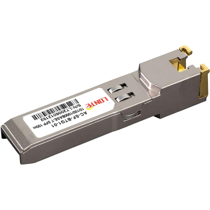 Трансивер 10/100/1000BASE-T copper SFP, 100m, RJ45 AC-SF-BTG1-01