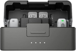 Радиосистема DJI Mic Mini 2 (2TX + 1RX + Charging Case) DJIMic2 электретный (малый конденсатор), петличный/портативный, для интервью и репортажей/для смартфонов, круговая направленность, 20-20000 Гц, разъем USB Type-C/3.5 мм, радиус 400м,  до 10.5 ч