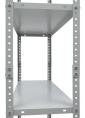 Стеллаж ПРАКТИК ES 150KD металл, 1450x750x300мм серый [s24099033402]