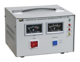 Стабилизатор напряжения IEK СНИ1, 0.4кВт серый [ivs10-1-00500]