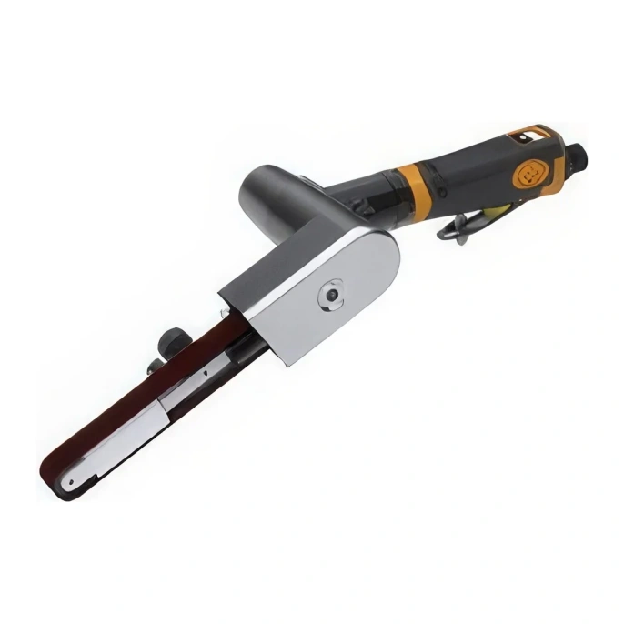 Пневматическая ленточная шлифовальная машинка Pneutrend 18000об/мин, 20*457мм, с возможностью смены контактной консоли. 55120