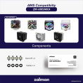 Набор крепежей для кулера Zalman Stand Off A x4 + Rubber x4 ZM-AM5MKA AM5 compatibility kit for CNPS10X PERFORMA BLACK, CNPS10X PERFORMA WHITE, CNPS10X PERFORMA ST
