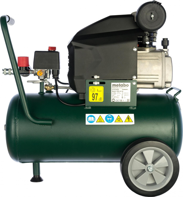 Компрессор поршневой METABO Basic 250-24 W масляный [601533000]