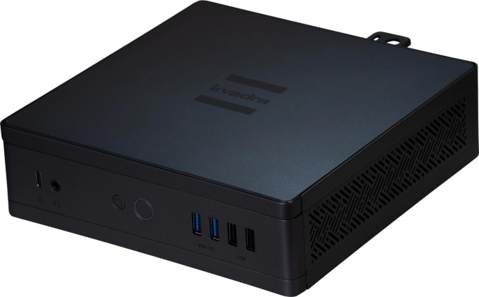 Компьютер KVADRA TAU mini Intel Core i5 12400,  DDR4 16ГБ, 512ГБ SSD, Intel UHD Graphics 730,  без операционной системы,  черный [y20syscas410r_2f6e2a]