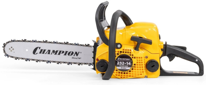 Бензопила Champion A232-14 1500Вт 2л.с. дл.шины:14" (35cm)