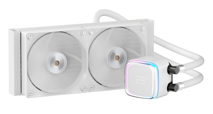 Кулер для процессора СЖО Ocypus Iota L24 WH Iota-L24-WH2ANWNN00X-GL Intel LGA:115X/1200/1700/18XX, AMD AM4/AM5, размер радиатора: 276х120х27мм, размер помпы: 70х70х65мм, ARGB помпы, размер вентилятора: 120х120х25мм, гидродинамический подшипник, 2000о