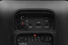 Музыкальный центр JBL PartyBox Encore Essential, 100Вт, Bluetooth, USB, черный, оранжевый