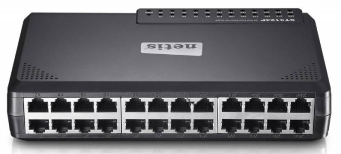 Коммутатор Netis ST3124P, неуправляемый