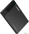 Внешний корпус для жесткого диска UGREEN US221 30848 2.5 Inch Hard Drive Box с кабелем Micro-B to USB-A 3.0. Цвет: черный