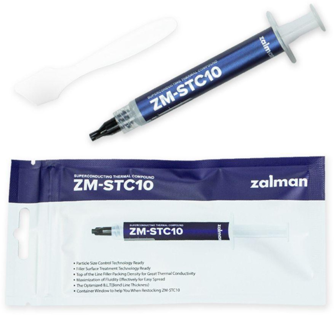 Термопаста Zalman ZM-STC10 11.5Вт/ м-К шприц 2гр.