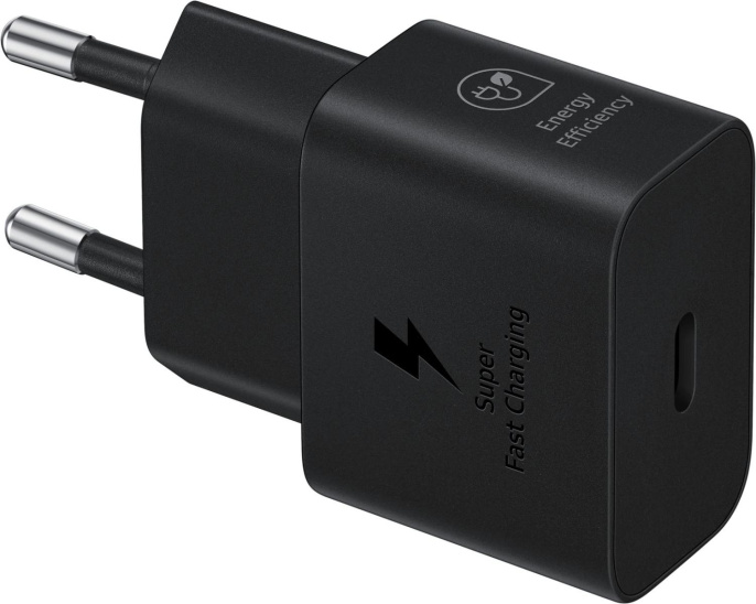 Сетевое зарядное устройство Samsung EP-T2510,  USB-C, 25Вт, 3A, черный [ep-t2510nbegww]