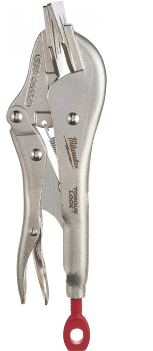 Ручной зажим Milwaukee TORQUE LOCK с плоскими губками 8" 200мм NEW 4932471734