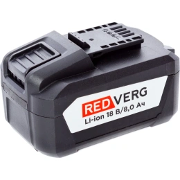 Аккумулятор REDVERG Li-Ion 18V, 8.0Ач (730061) 6681093