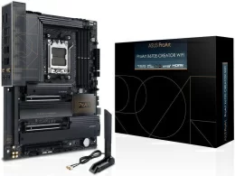 Материнская плата Asus PROART X670E-CREATOR WIFI SocketAM5 AMD X670 4xDDR5 ATX AC`97 8ch(7.1) 1 x 10Gigabit + 1 x 2.5Gigabit RAID+HDMI+DP