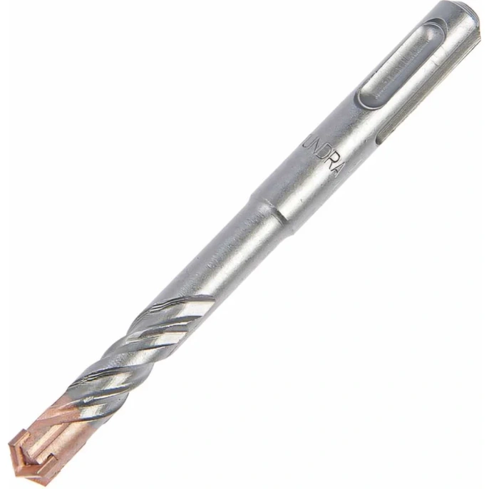 Бур по бетону (6х110 мм; SDS-plus; крестовый наконечник; двойная спираль) ТУНДРА 2771610