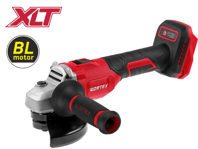 Аккум. углошлифмашина WORTEX LX CAG 1812-1 E в кор. ALL1 XLT SOLO БЕСЩЕТ., 18 В, 125 мм, 8000 об/мин 0329191