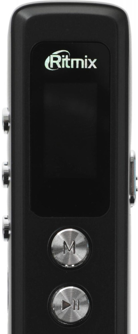 Диктофон Цифровой Ritmix RR-120 4Gb черный