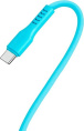 Кабель ttec 2DK59NM USB Type-C - USB Type-C (1.2м, голубой) USB 2.0 Type-C, голубой, длина 1.2 м