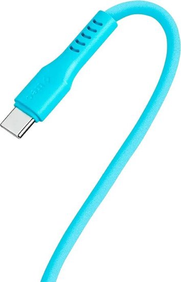 Кабель ttec 2DK59NM USB Type-C - USB Type-C (1.2м, голубой) USB 2.0 Type-C, голубой, длина 1.2 м