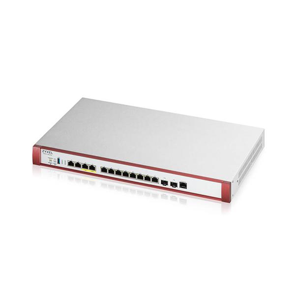 Межсетевой экран Zyxel USG FLEX 700H с подпиской Gold на 1 год AV, CF, IDP/DPI, Sandboxing, SecuReporter, Secure Wi-Fi, 520 AP , Rack, 2xSFP+ LAN/WAN , 2xRJ-45: 1/2.5/5/10G PoE+ LAN/WAN , 2xRJ-45: (USGFLEX700H-EUCI02F)