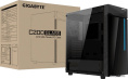 Корпус Gigabyte C200 Glass Черный GB-C200G сталь, пластик, окно: закаленное стекло, 2хUSB3.0, без БП, 2х3.5"/2.5" HDD, 2х2.5'' SSD, 7 слотов расширения, ATX, максимальная длина видеокарты