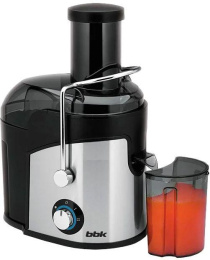 Соковыжималка BBK JC080-H03,  центробежная,  черный и серебристый