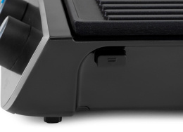 Электрогриль DOMFY Metal DSM-EG502,  черный и серебристый