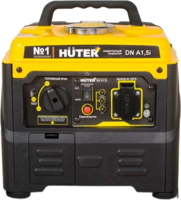 Бензиновый генератор Huter DN А1,5i, 220 В, 1.2кВт [64/10/22]