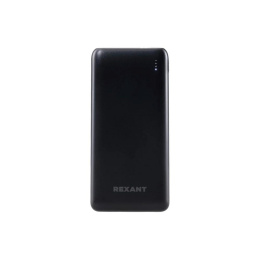Rexant 30-2051 Портативное зарядное устройство Power Bank аккумуляторная батарея 10000 mAh с Quick Charge и Power Delivery, черное