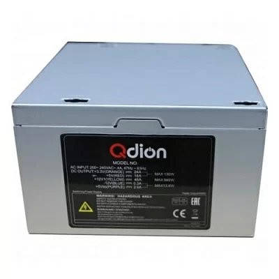 FSP 600W ATX Q-Dion QD-600-PNR 80+ {600W, 120mm, 5xSATA, 2xPCI-E, APFC, 80+}