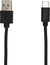 Кабель SunWind USB m -USB Type-C m 1м черный блистер