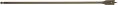 Сверло Milwaukee 18x400мм хвостовик 1/4" HEX (4932352495) (для работы с твердой и мягкой древесиной и ДСП, 1/4" шестигранный хвостовик, центрирующее острие для точного засверливания, острые вспомогательные кромки)