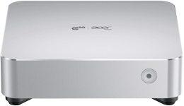Неттоп Acer Gadget E10 ETBox1 i5 13500H 2.6 16Gb SSD512Gb UHDG Windows 11 Pro 2x2.5GbitEth WiFi BT 120W серебристый/черный