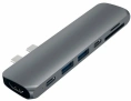USB-хаб Satechi Aluminum Type-C Pro Hub Adapter - Space Grey ST-CMBPM