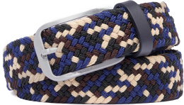 Ремень Piquadro CU6673C109/BLBE-110 синий/бежевый текстиль