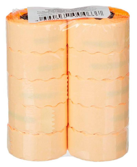 NONAME Этикет-лента 26Х12 сег.:12x26мм самоклей. 1000шт/рул упак.:10шт ассорти