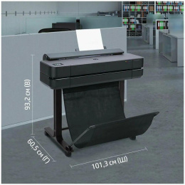 Плоттер/ HP DesignJet T630 24-in Printer (5HB09D)
