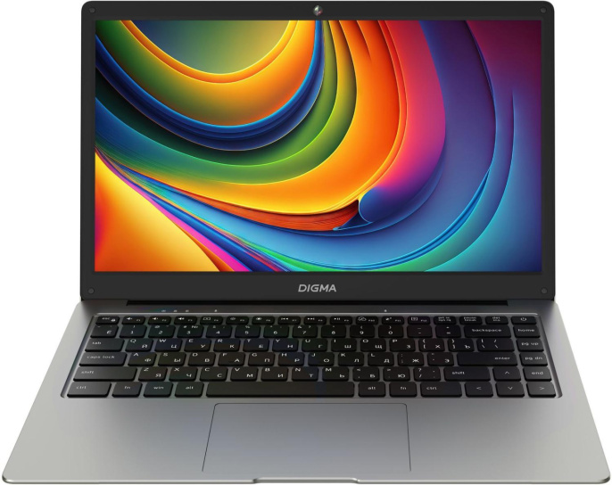 Ноутбук Digma EVE C4800 Celeron N4020 8Gb SSD256Gb Intel UHD Graphics 600 14" IPS FHD 1920x1080 Windows 11 Pro dk.grey WiFi BT Cam 4800mAh DN14CN-8CXW01