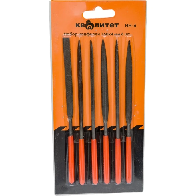 Набор надфилей КВАЛИТЕТ 160х4 мм 6 шт. 6626652
