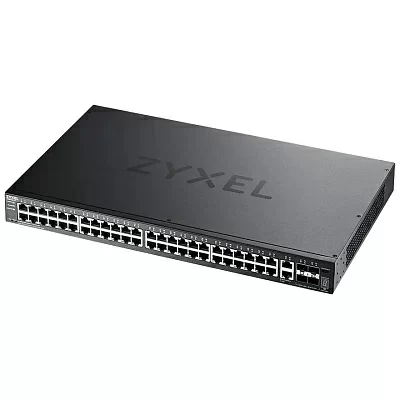 Коммутатор L3 Access Zyxel NebulaFlex Pro XGS2220-54, rack 19", 48xRJ-45: 1G, 2xRJ-45: 1/2.5/5/10G, 4xSFP+