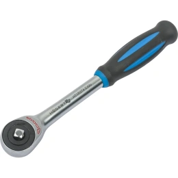 Трещотка HOEGERT TECHNIK с поворотной рукояткой, 1/4, 60 зубцов HT1R374