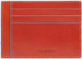 Чехол для кредитных карт Piquadro Blue Square PP2762B2R/CU4 табачный натур.кожа