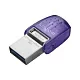 Накопитель Kingston DTDUO3CG3/128GB DataTraveler microDuo 3C USB3.2/USB-C OTG Flash Drive 128Gb (RTL)