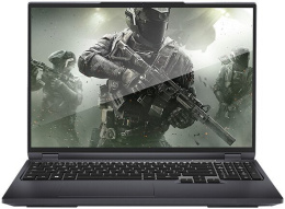 Ноутбук Maibenben X-Treme Typhoon X16C-i54455 16" FHD IPS 300N 165Hz/ i5-14450HX/ 16Gb/ 512Gb SSD/ RTX 5050 8Gb/ Linux/ Grey (X16C-i544550F44LG4E10)