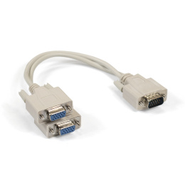 Кабель-разветвитель ExeGate EX-CC-VGA-15M2x15F-0.3 монитор - 2xSVGA card, 15M/2x15F, 0,3м EX284939RUS